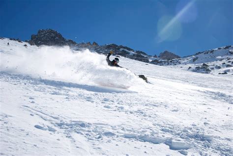 Winter lovers brave the storm for late-season skiing